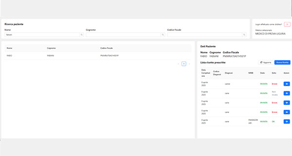 Ricetta bianca Elettronica